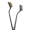 3Pcs小型ワイヤー ステンレス鋼の歯ブラシ26.5cmの黄銅ワイヤーSsはワイヤー ブラシを